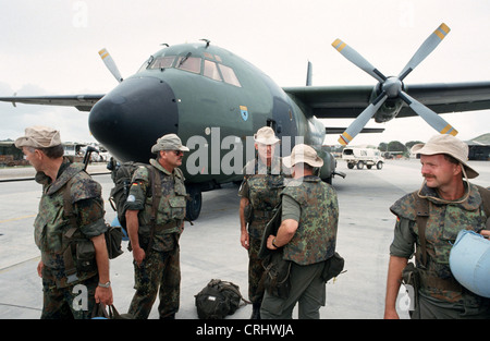 Bundeswehr UNOSOM 2 - Mission in Somalia Stockfoto