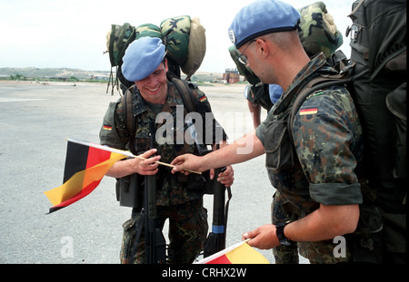 Bundeswehr UNOSOM 2 - Mission in Somalia Stockfoto