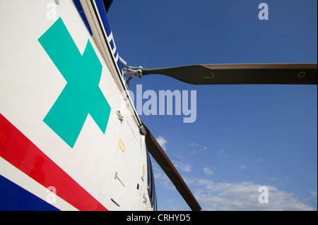 Die Luftrettung am Samsung Medical Center, Seoul, Südkorea. Stockfoto