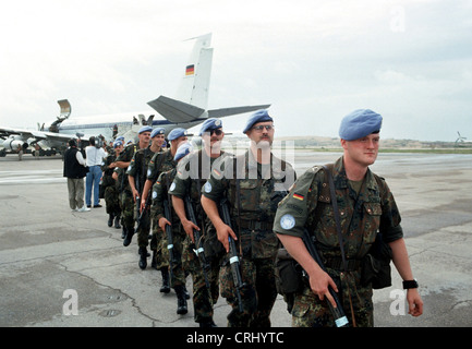 Bundeswehr UNOSOM 2 - Mission in Somalia Stockfoto