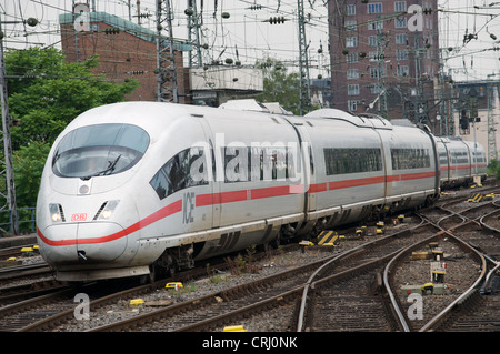 Deutsche Bahn ICE3 Personenzug (ICE) Köln Stockfoto