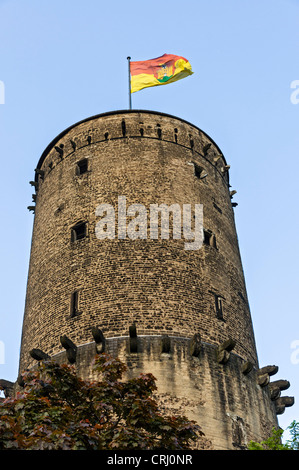 Der Turm der Godesburg Burg, Bad Godesberg, Bonn, NRW, Deutschland. Stockfoto