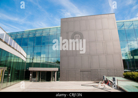 Helsingin musiikkitalo das Helsinki Music Center (2011) am Kansalaistori Platz In Töölönlahti im Zentrum von Helsinki Stockfoto