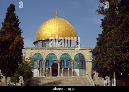 Kuppel des Rock, Israel, Jerusalem Stockfoto