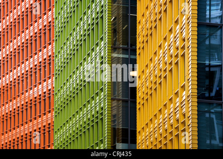 Central Saint Giles Mischnutzung Gebäude-Architektur. London, England Stockfoto