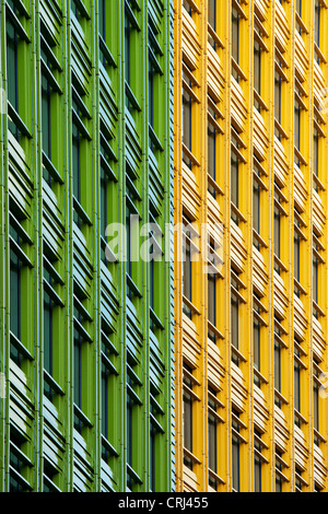 Central Saint Giles Mischnutzung Gebäude-Architektur. London, England Stockfoto