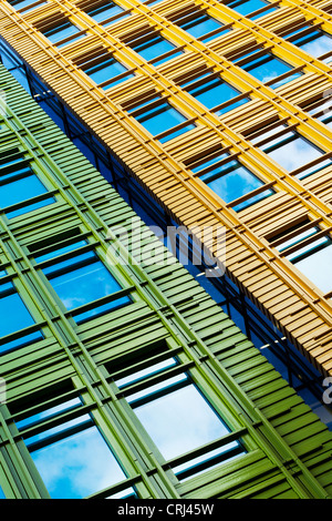 Central Saint Giles Mischnutzung Gebäude-Architektur. London, England Stockfoto