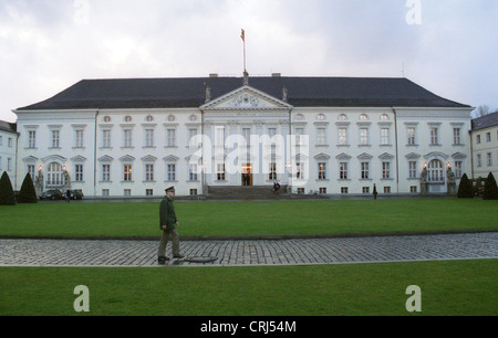 Das Schloss Bellevue, der Amtssitz des Bundespräsidenten Stockfoto