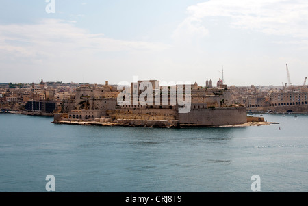 Valetta Hafen die Stadt Malta Stockfoto