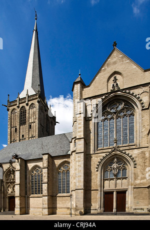 Evangelische Willibrordi-Dom in Wesel, Deutschland, Nordrhein-Westfalen, Ruhrgebiet, Wesel Stockfoto