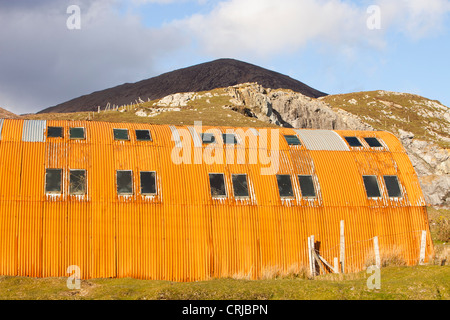 Eine alte Werkstatt Strathaird Peninsular, Isle Of Skye, Schottland, Großbritannien. Stockfoto