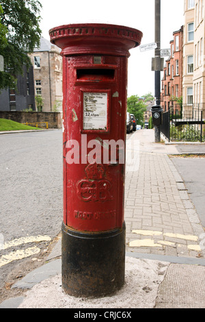 Das Edward VIII Säule Kästchen in Glasgow Stockfoto