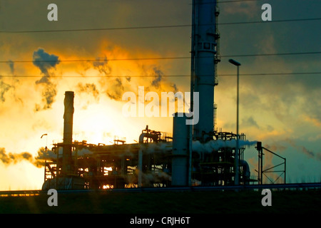 Nuclear Power Station, Belgien, Flandern, Antwerpen Stockfoto