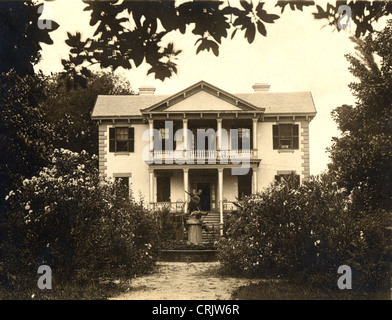 Georgische südlichen kolonialen Plantation House Stockfoto