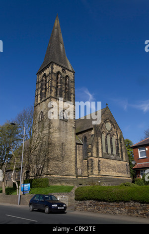 St. James Church in Thornton Dorf in der Nähe von Bradford. Stockfoto