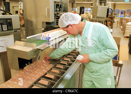 Hamburg, Produktion bei der BSN medical GmbH & Co. KG (z.B. Elastoplast) Stockfoto