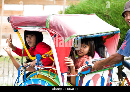 Becak Belakang Padang Riau Inseln Indonesien Stockfoto
