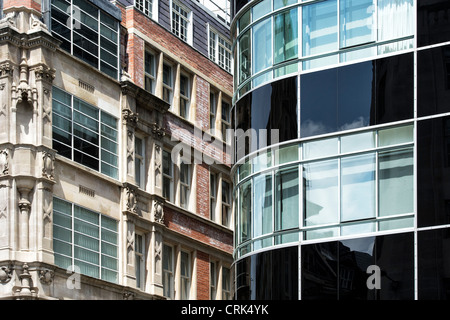 Daily Express Gebäude. 120 Fleet Street. London, England Stockfoto