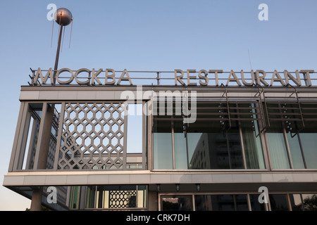 Cafe Moskau, Berlin, Deutschland Stockfoto