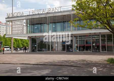 Cafe Moskau, Berlin, Deutschland Stockfoto
