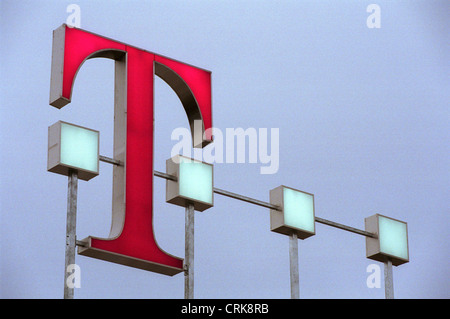 Logo der Deutschen Telekom Stockfoto