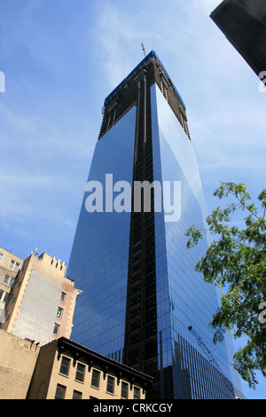 World Trade Center Gebäude vier am Ground Zero in Lower Manhattan. Stockfoto