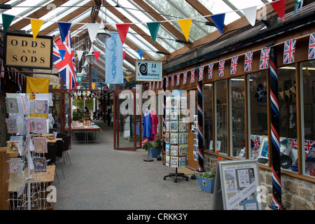 Hohen Main street Great Torrington Devon Stockfoto