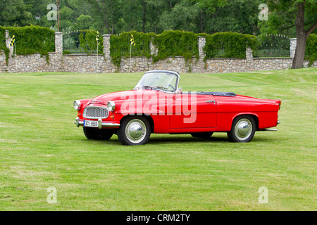 Legendären tschechoslowakischen Auto Skoda Felicia, die nur Cabrio Auto war von Skoda AZNP Mladá Boleslav Automobilhersteller produziert Stockfoto