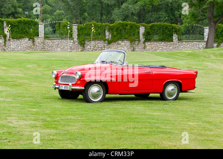 Legendären tschechoslowakischen Auto Skoda Felicia, die nur Cabrio Auto war von Skoda AZNP Mladá Boleslav Automobilhersteller produziert Stockfoto