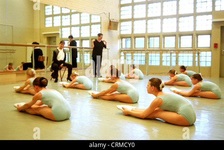 Lehre in der staatlichen Ballettschule Berlin Stockfoto