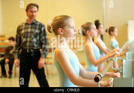 Lehre in der staatlichen Ballettschule Berlin Stockfoto