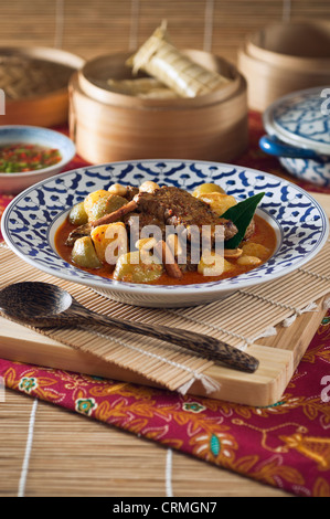 Rindfleisch Thai Masaman curry Stockfoto