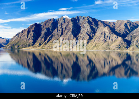 Lake Hawea, Süden der Nordinsel Neuseelands Stockfoto