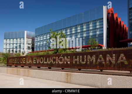 Museum der menschlichen Evolution, Burgos, Castilla y Leon, Spanien Stockfoto