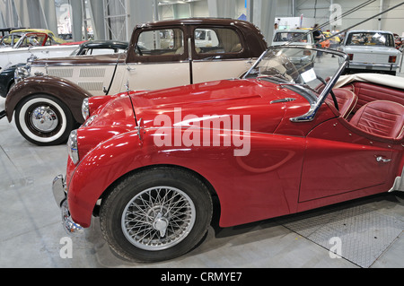 Oldtimer-Ausstellung. Stockfoto