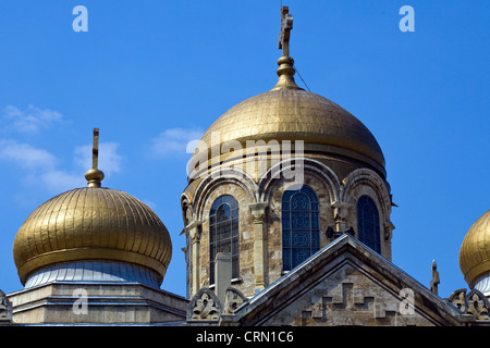 Kathedrale des Dormition des Theotokos (Tod und Auferstehung von Maria, Mutter Jesu) in Varna. Stockfoto