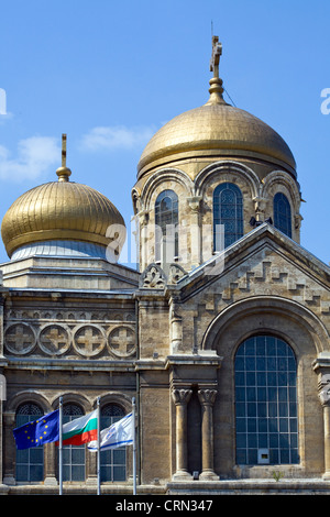 Kathedrale des Dormition des Theotokos (Tod und Auferstehung von Maria, Mutter Jesu) in Varna Stockfoto