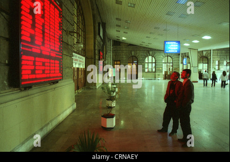 Haydarpasa Bahnhof in Istanbul Stockfoto