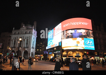 Piccadilly Circus, london Stockfoto