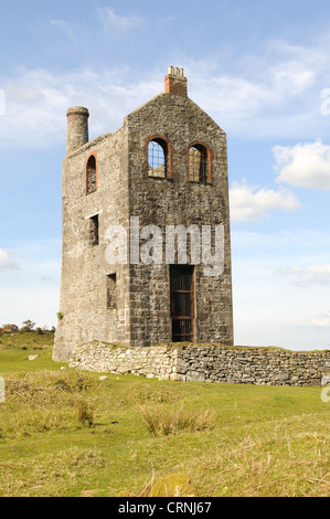 Maschinenhaus des südlichen Phönix Zinn-mine und Heritage Centre Schergen Bodmin Moor Cornwall England UK GB Stockfoto