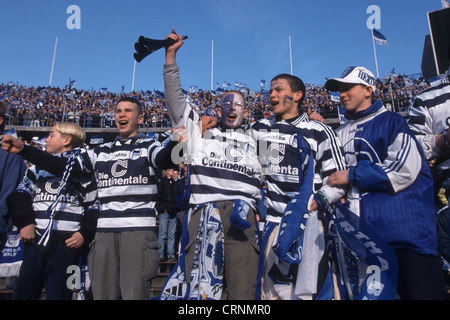 Anhänger von Hertha BSC Stockfoto