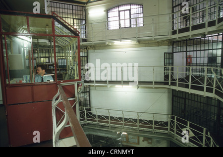 Zellentrakt im Gefängnis in Berlin-Tegel Stockfoto