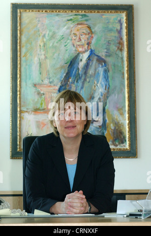 Angela Merkel, Führer der CDU Stockfoto