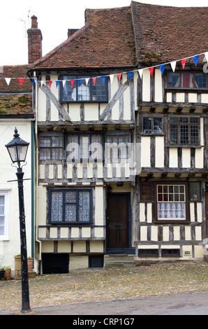 Steinige Lane, Thaxted, Essex Stockfoto