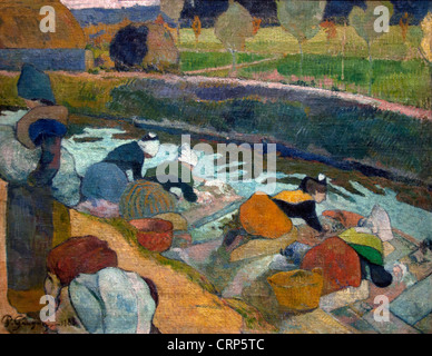 Waschfrau 1888 Paul Gauguin 1848 – 1903 Frankreich Französisch Stockfoto