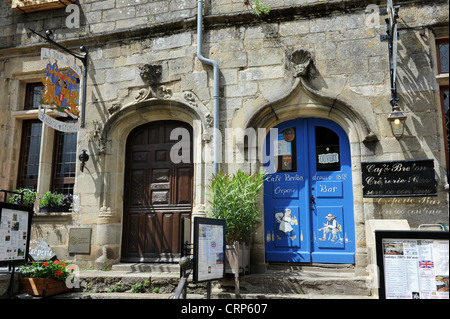 Rochefort-En-Terre einen ausgewiesenen "Petite Cité de Caractére" in Brittany France Stockfoto