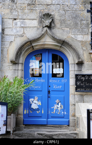 Rochefort-En-Terre einen ausgewiesenen "Petite Cité de Caractére" in Brittany France Stockfoto