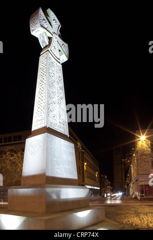 Taunton Kriegerdenkmal im Zentrum Stadt. Stockfoto