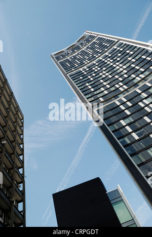 Strata SE1, einem 148 m hohen Wolkenkratzer, eines der höchsten Wohngebäude in London. Stockfoto