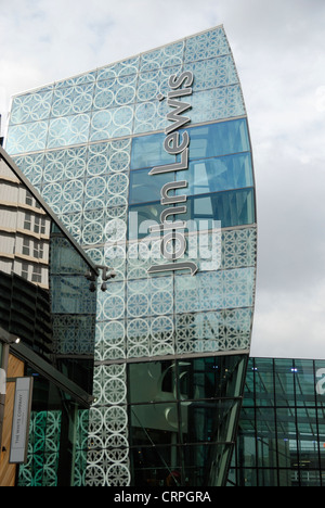 John Lewis-Kaufhaus im Westfield Stratford City. Das Zentrum im Jahr 2011 eröffnet und ist die 3. größte Einkaufszentrum in der Stockfoto